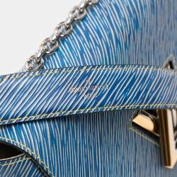 مملوكة مسبقًا Louis Vuitton Blue Epi Denim Twist MM
