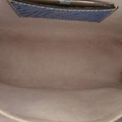 مملوكة مسبقًا Louis Vuitton Blue Epi Denim Twist MM
