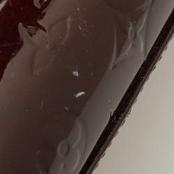 Pre Owned Louis Vuitton Brea GM Amarante Monogram Vernis Bag