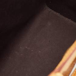 Pre Owned Louis Vuitton Brea GM Amarante Monogram Vernis Bag