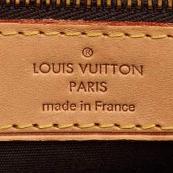 Pre Owned Louis Vuitton Brea GM Amarante Monogram Vernis Bag