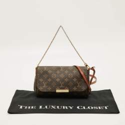 Pre Owned Louis Vuitton Favorite MM Monogram Canvas Bag