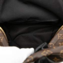 Pre Owned Louis Vuitton Brown Monogram Palm Springs PM