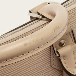 Pre Owned Louis Vuitton Alma PM Dune Epi Leather Bag 