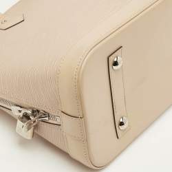 Pre Owned Louis Vuitton Alma PM Dune Epi Leather Bag 