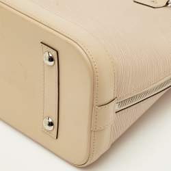 Pre Owned Louis Vuitton Alma PM Dune Epi Leather Bag 