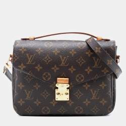 Pre Owned حقيبة لوي فيتون بوشت ميتيس مونوجرامي بنية