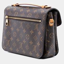 Pre Owned حقيبة لوي فيتون بوشت ميتيس مونوجرامي بنية