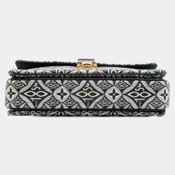 مملوكة مسبقًا حقيبة لوي فيتون منذ عام 1854 بوكيت ميتيس جاكار أسود مونوغرامي