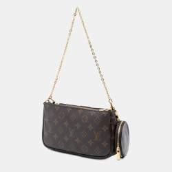 Pre Owned حقيبة لوي فيتون مونوغرامي بني متعددة بوسيت أكسسوارات