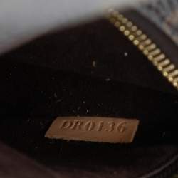 Pre Owned Louis Vuitton Brown Monogram Pochette Metis