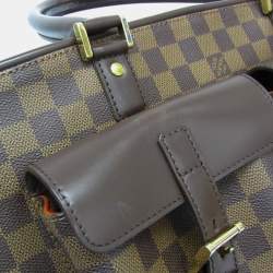 Pre Owned Louis Vuitton Damier GM Handbag Ebene