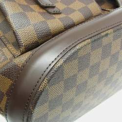 Pre Owned Louis Vuitton Damier GM Handbag Ebene