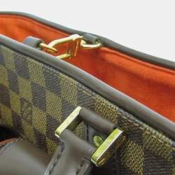 Pre Owned Louis Vuitton Damier GM Handbag Ebene