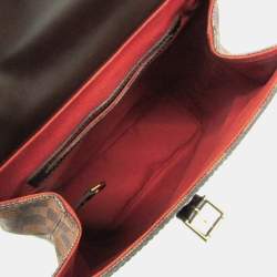 مملوكة مسبقًا Louis Vuitton Damier Soho Backpack Ebene