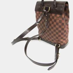 مملوكة مسبقًا Louis Vuitton Damier Soho Backpack Ebene