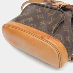 Pre Owned Louis Vuitton Monogram Mini Monsuri Backpack Monogram