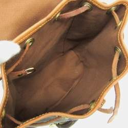 Pre Owned Louis Vuitton Monogram Mini Monsuri Backpack Monogram