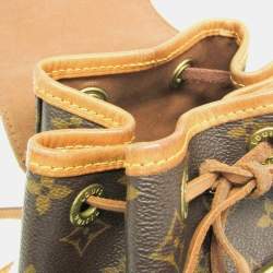 Pre Owned Louis Vuitton Monogram Mini Monsuri Backpack Monogram