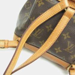 Pre Owned Louis Vuitton Monogram Mini Monsuri Backpack Monogram