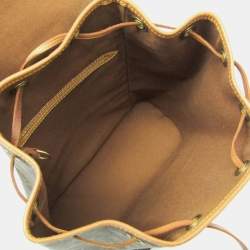 Pre Owned حقيبة ظهر لوي فيتون مونتسوريس قماش مونوغرام إم إم بنية