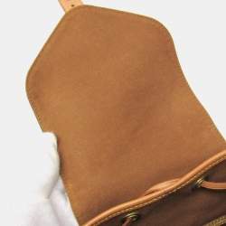 Pre Owned حقيبة ظهر لوي فيتون مونتسوريس قماش مونوغرام إم إم بنية