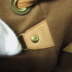 Pre Owned حقيبة ظهر لوي فيتون مونتسوريس قماش مونوغرام إم إم بنية