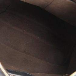 Pre Owned Louis Vuitton Black Monogram Mahina Selene MM