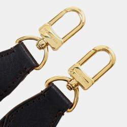 Pre Owned Louis Vuitton Black Monogram Mahina Selene MM