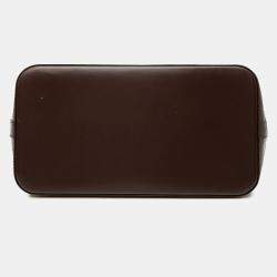 مملوكة مسبقًا Louis Vuitton Brown Damier Ebene Alma PM