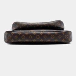 Pre Owned Louis Vuitton Brown Monogram Multi Pochette Accessoires
