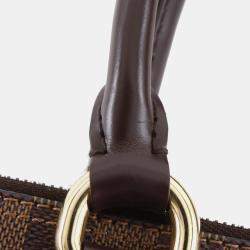 Pre Owned حقيبة لوي فيتون ساليا بني دامير إبيني PM