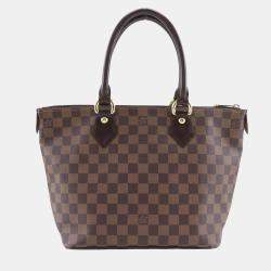 مملوكة مسبقًا Louis Vuitton Brown Damier Ebene Saleya PM