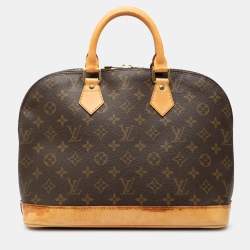 Pre Owned حقيبة لوي فيتون "ألما بي إم" بني مونوغرام