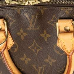 Pre Owned Louis Vuitton Brown Monogram Alma PM