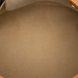 Pre Owned حقيبة لوي فيتون بيضاء داميير أزور غاليريا بي إم