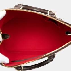 Pre Owned Louis Vuitton Brown Damier Ebene Alma PM