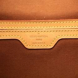 Pre Owned Louis Vuitton Brown Monogram Montsouris GM