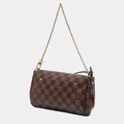 Pre Owned حقيبة فيفوريت PM لويس فيتون دامير إبين بني