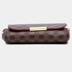 Pre Owned حقيبة فيفوريت PM لويس فيتون دامير إبين بني