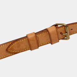 Pre Owned Louis Vuitton Brown Monogram Keepall Bandouliere 60