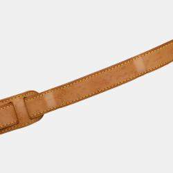 Pre Owned Louis Vuitton Brown Monogram Keepall Bandouliere 60