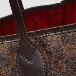 مملوكة مسبقًا Louis Vuitton Neverfull GM Damier Ebene Canvas Bag