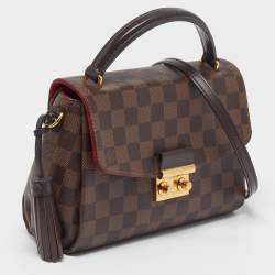 مملوكة مسبقًا Louis Vuitton Croisette Damier Ebene Canvas Bag