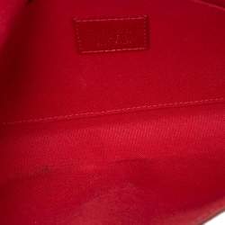 مملوكة مسبقًا Louis Vuitton Brown Damier Ebene Pochette Felicie