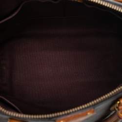 مملوكة مسبقًا حقيبة لوي فيتون تورين PM قماش بنقشة مونوغرام بني