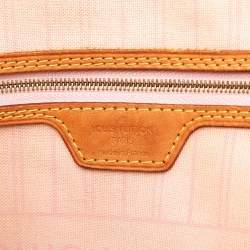 مملوكة مسبقًا حقيبة لوي فيتون دامير أزور نيفرفول متوسطة بيضاء