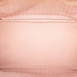 مملوكة مسبقًا حقيبة لوي فيتون دامير أزور نيفرفول متوسطة بيضاء