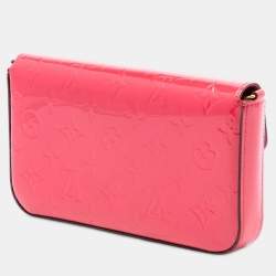 Pre Owned حقيبة بوشيت فيليسي نقش المونوغرام فيرني أحمر لويس فيتون