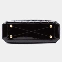 Pre Owned Louis Vuitton Purple Monogram Vernis Montaigne MM